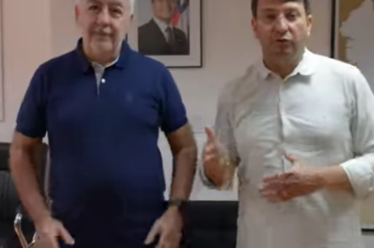 Marcus Cavalcanti e Dr. Marcelo. Foto: reprodução