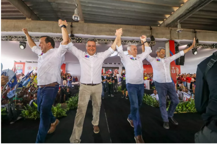 Jerônimo Rodrigue é oficializado como candidato do PT ao governo da BA — Foto: Divulgação