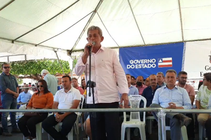 Prefeitos prestigiam Rui Costa. Foto: reprodução