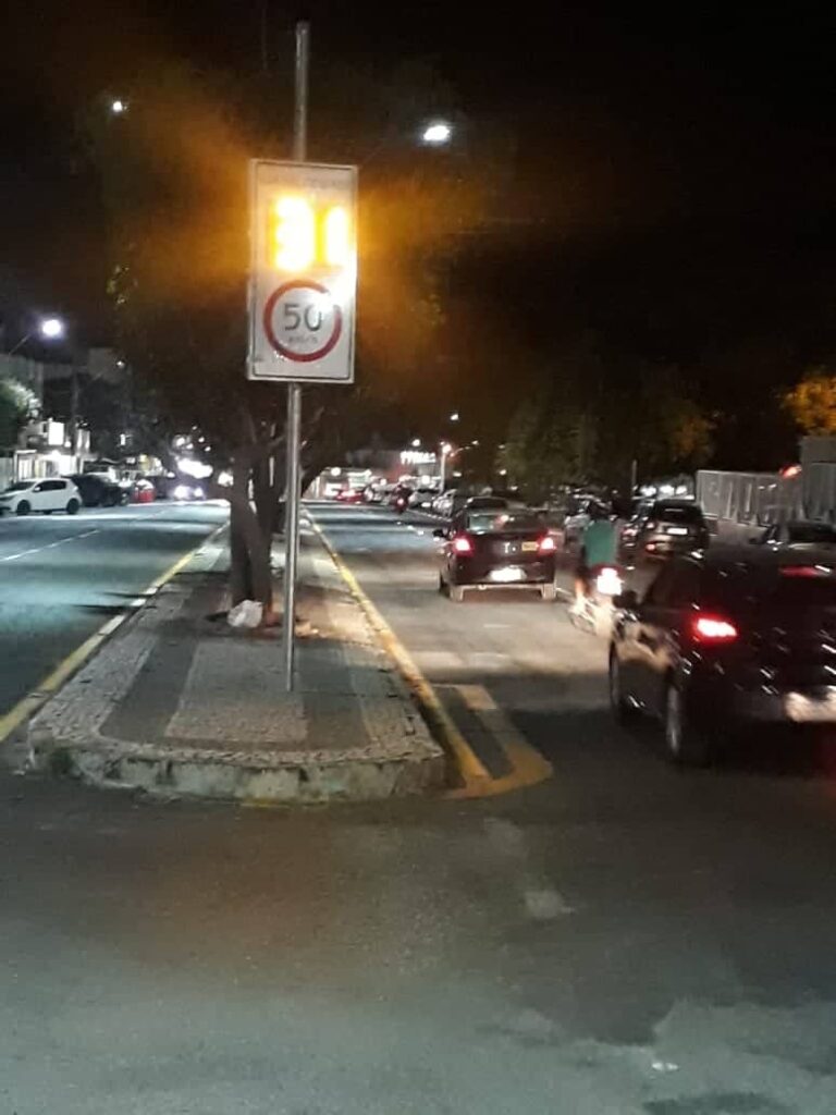 Lombadas eletrônicas. Foto: reprodução SMTran.