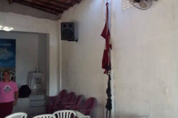 Igreja é arrombada em Carinhanha. Foto: Sinvaldo