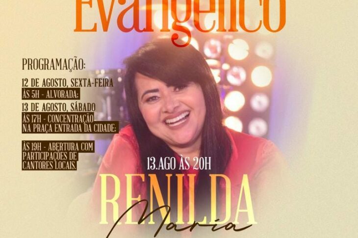 Renilda Maria se apresentará em Malhada. Foto: divulgação.