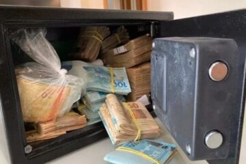 Mãe e filho são presos em Brasília acusados de furtar R$ 400 mil. Foto: reprodução Oliveira Júnior