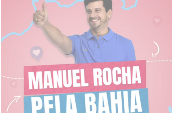 Manuel Rocha visita feira popular. Foto: ASCOM