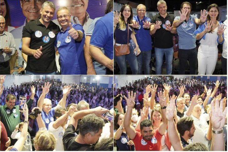 Inauguração do comitê de Felipe e Arthur. Foto: ASCOM