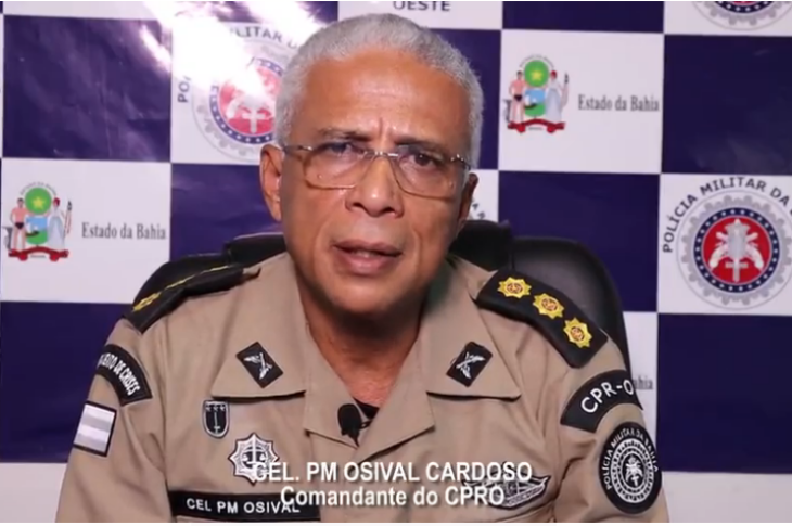 Coronel Osival Cardoso. Foto: divulgação