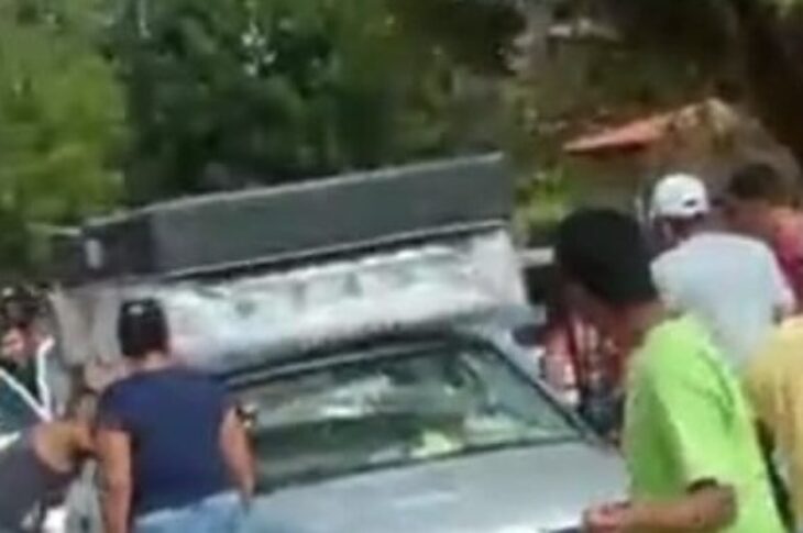 Vendedor encontrado morto dentro de carro em Iuiu. Foto: reprodução Rede social