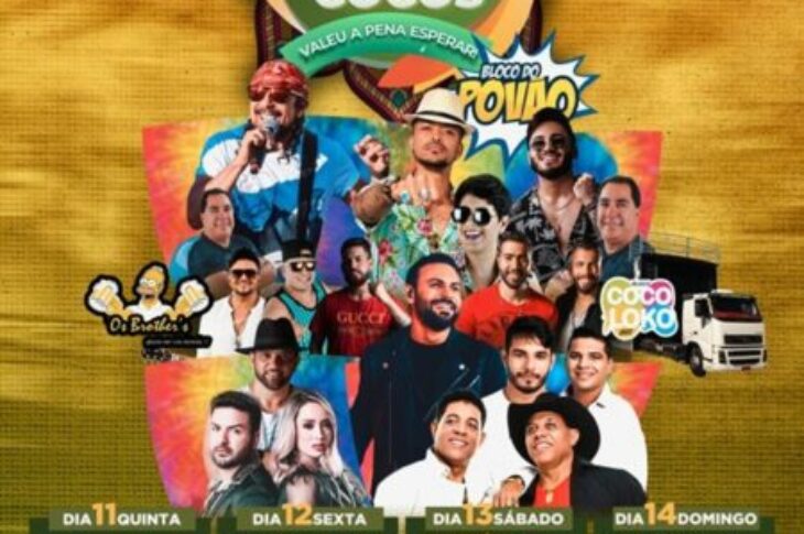 Festa de 64 anos de Cocos. Divulgação ASCOM