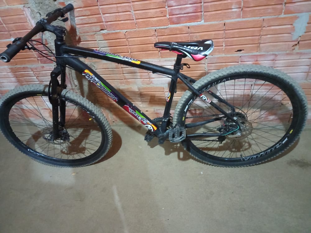 Bicicleta furtada em Bom Jesus da Lapa é recuperada em Carinhanha. Foto: reprodução Edgar