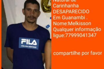 Melkisson Felipe Souza. Foto> divulgação