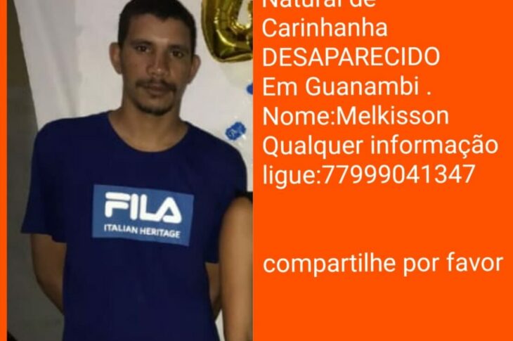 Melkisson Felipe Souza. Foto> divulgação
