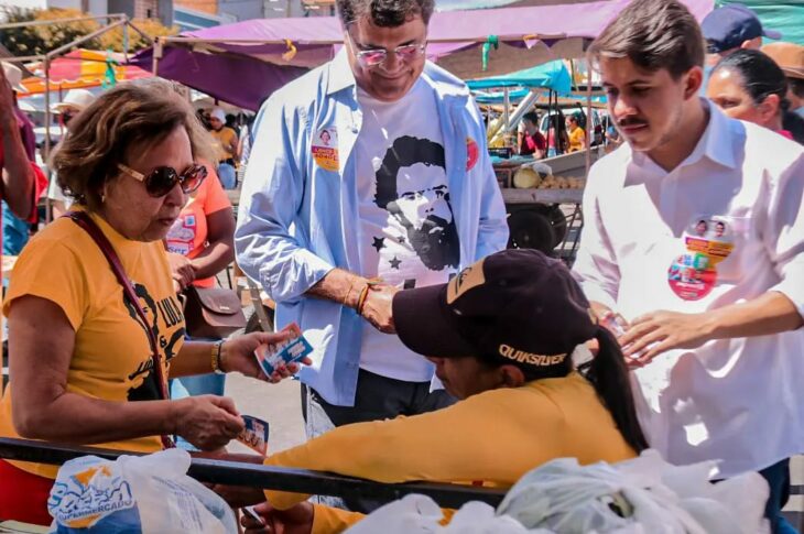 Lidíce, Angelo e João Pedro. Foto: reprodução João Pedro