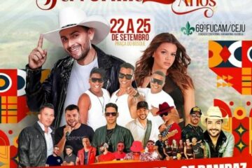 Programação dos 26 anos de Juvenília. Foto: Prefeitura de Juvenília