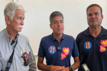 Eduardo, Neto e Cacá. Foto> divulgação