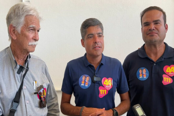 Eduardo, Neto e Cacá. Foto> divulgação