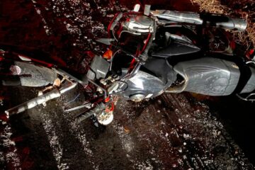 Motociclista morre na BA-611. Foto: reprodução