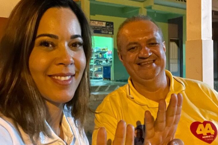 Léo do Luana e Quitéria. Foto; Léo do Luana