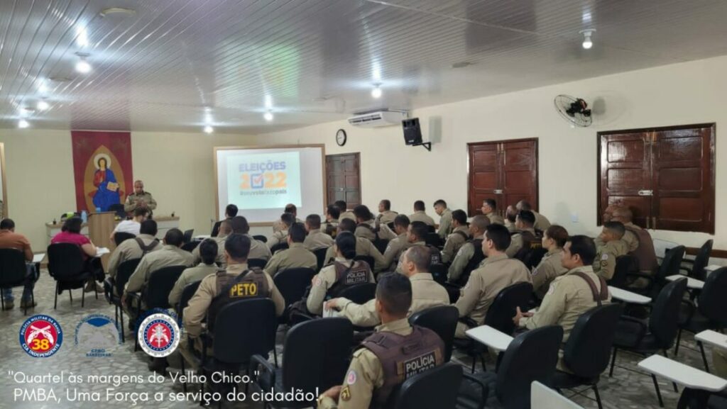 Reunião eleições 2022. Foto: Polícia Militar