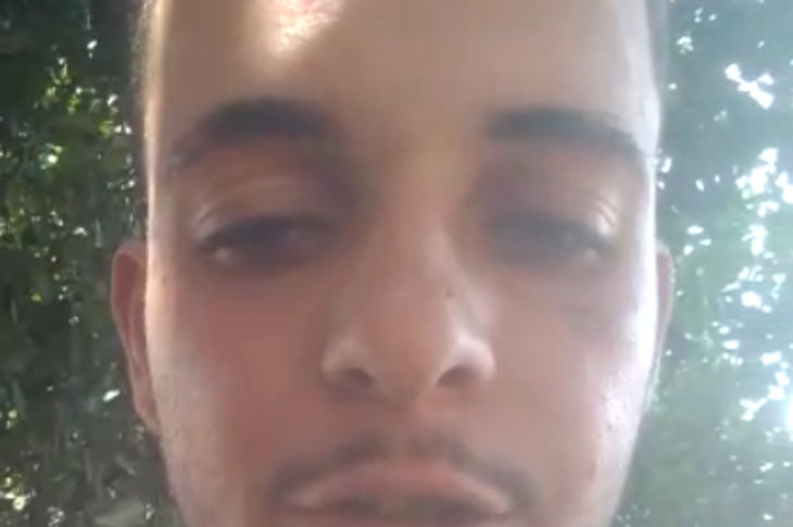 Aislan assumindo crime