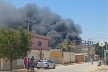 Incêndio em Serra do Ramalho