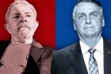 Lula e Bolsonaro. Imagem reprodução