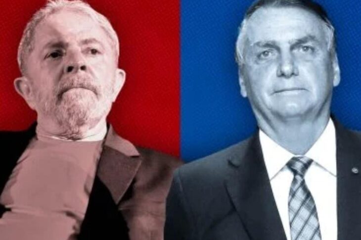 Lula e Bolsonaro. Imagem reprodução