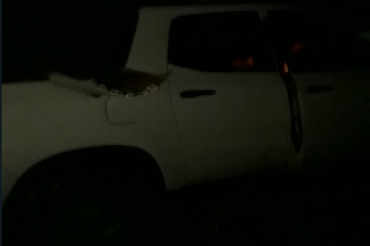 Acidente na BR-122. Foto: reprodução SMTRan