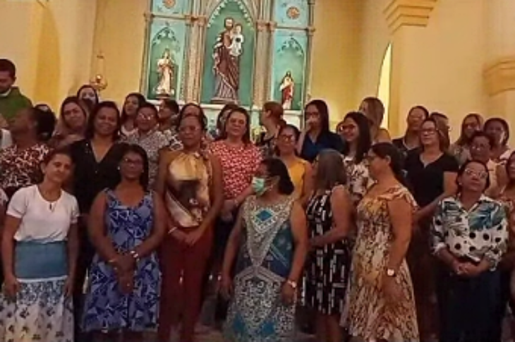 Missa neste domingo. Repordução Fecebook da Paróquia