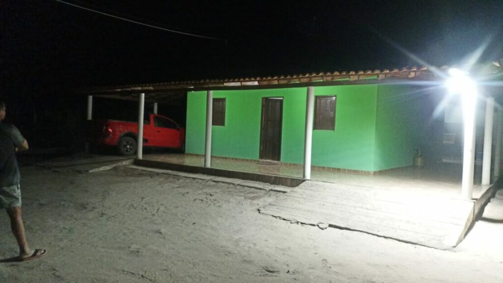 Casa da vítima. Foto: Polícia Militar