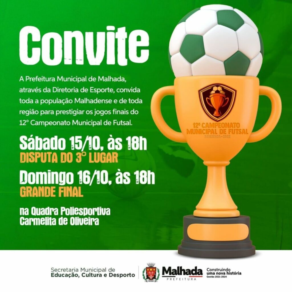 Final do Campeonato Futsal 2022. Reprodução Diretoria de Esporte
