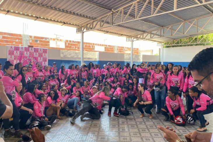 Grupo de motociclistas. Foto: reprodução Kassila Lima