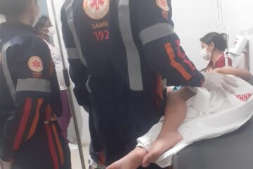 Criança atropelada. Foto: reprodução família