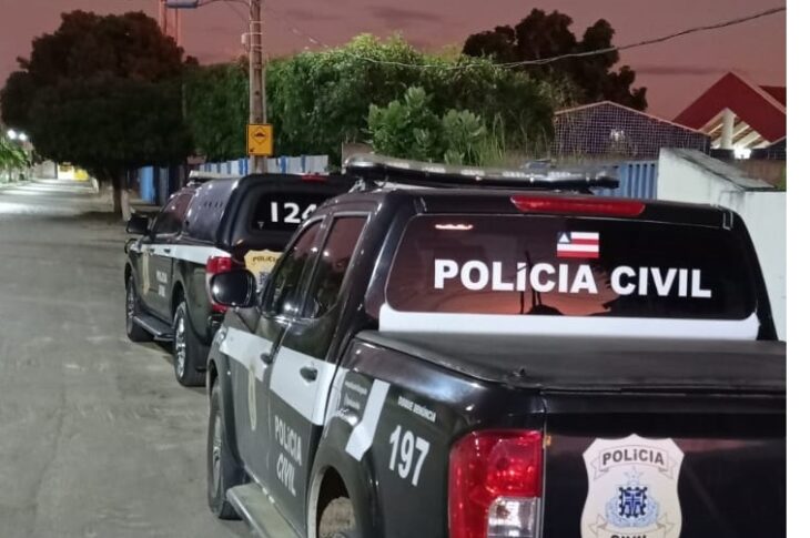 Operação em Paratinga. Foto: Polícia Civil