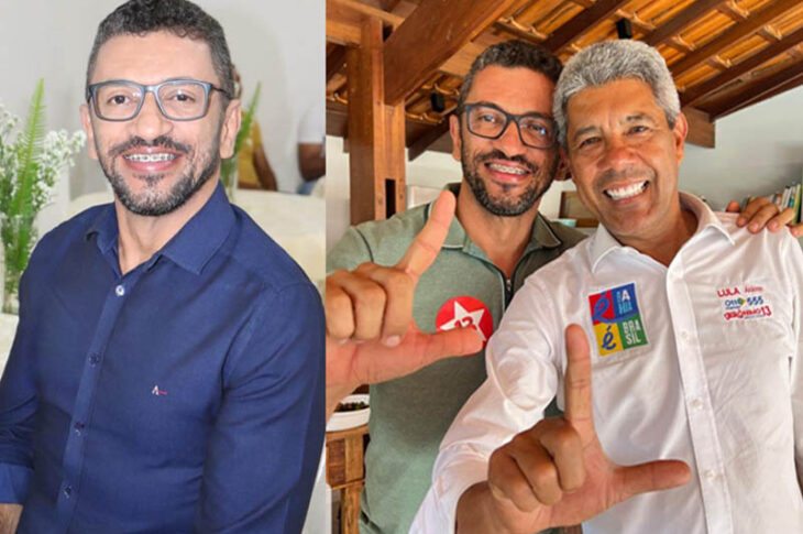 Reinalldo Góes e Jerônimo Rodrigues. Foto: divulgação