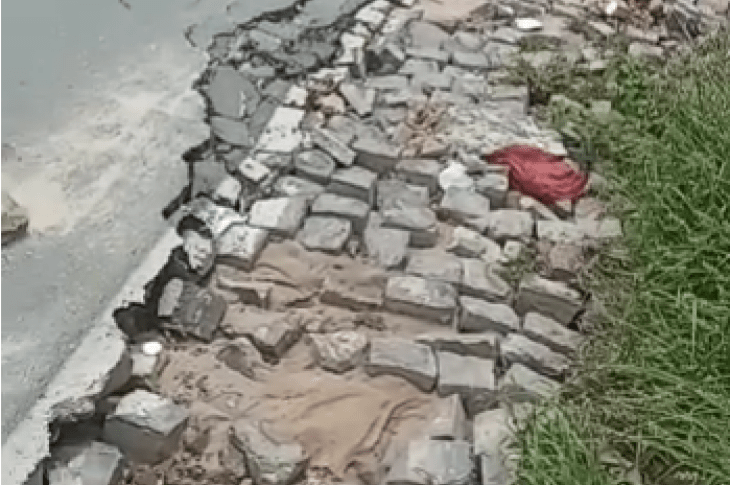 Avenida Santos Dumont. Foto: Reprodução leitor