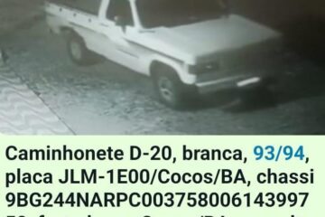 Carro furtado. divulgação