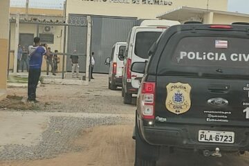 Viaturas chegando em Brumado. Foto: Clécio Magalhães