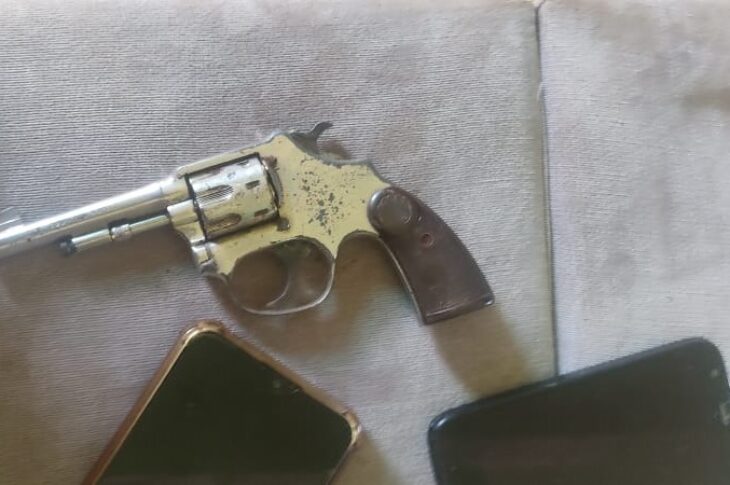 Arma apreendida em Caetité. Foto: Polícia Militar