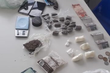 Material apreendido. Foto: Polícia Militar