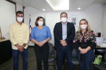 Reunião com Ivana. Foto: ASCOM