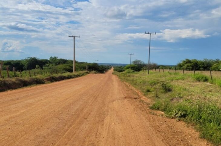 Estrada que liga Palmas de Monte Alto ao distrito de Espraiado
