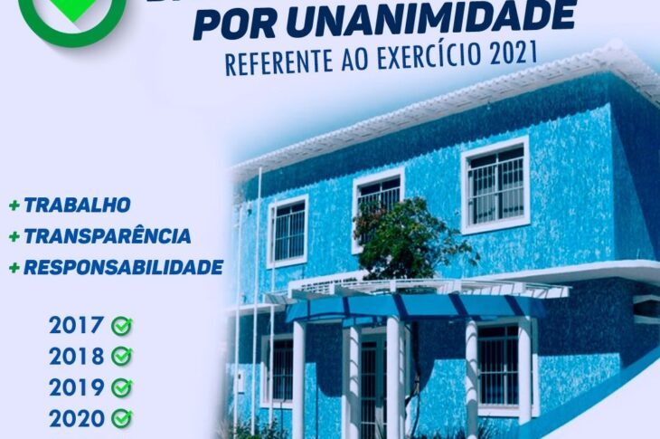 Contas aprovadas pelo TCM. Foto: Divulgação