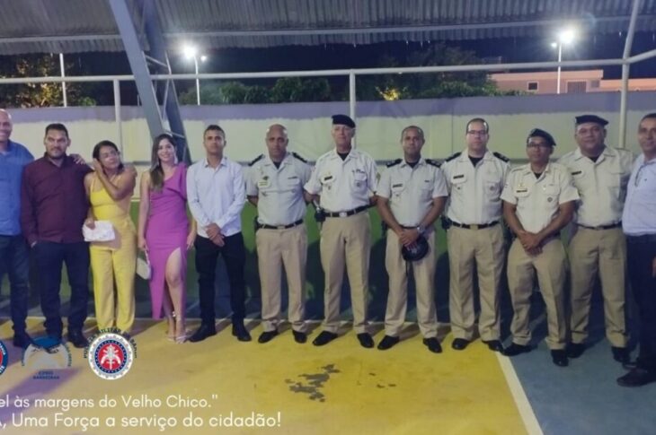 Solenidade de formatura. Foto: Polícia Militar