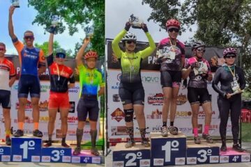 Ciclistas masculinos e femininos. Foto: reprodução Tony Bike