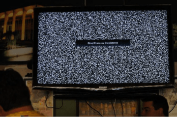 Sinal analógico desligado. Foto: Arquivo/Agência Brasil