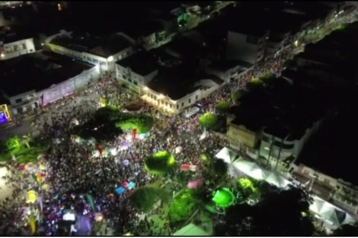 Imagem do circuito em Caetité. Foto: Reprodução 94ª CIPM