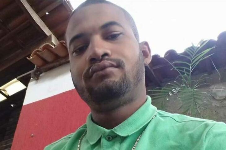 Alex Santana da Silva morto a tiros. Foto: Reprodução Achei Sudoeste