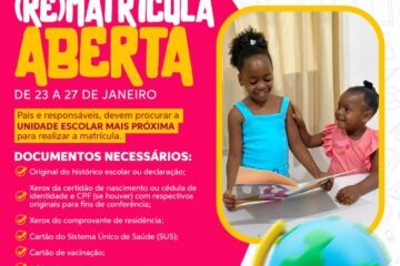 Matrícula Malhada. Foto: Reprodução ASCOM