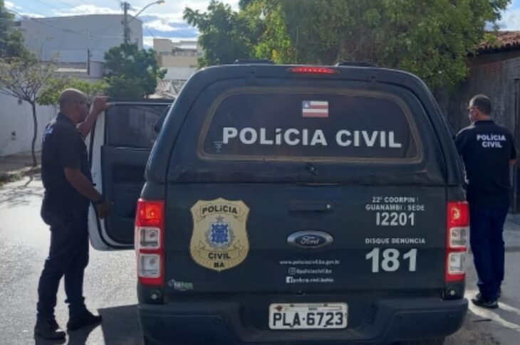 Viatura da Polícia Civil em Iuiu. Foto: Polícia Civil