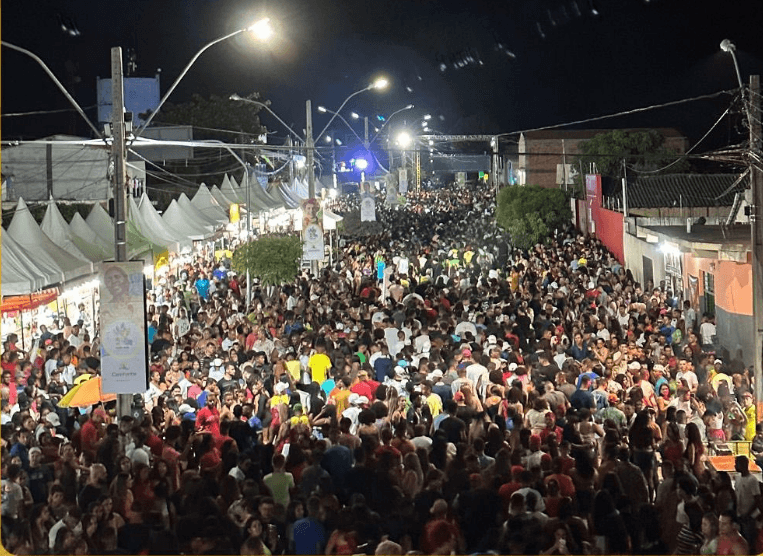 Circuito do Carnaval de Carinhanha. Foto: Instagram